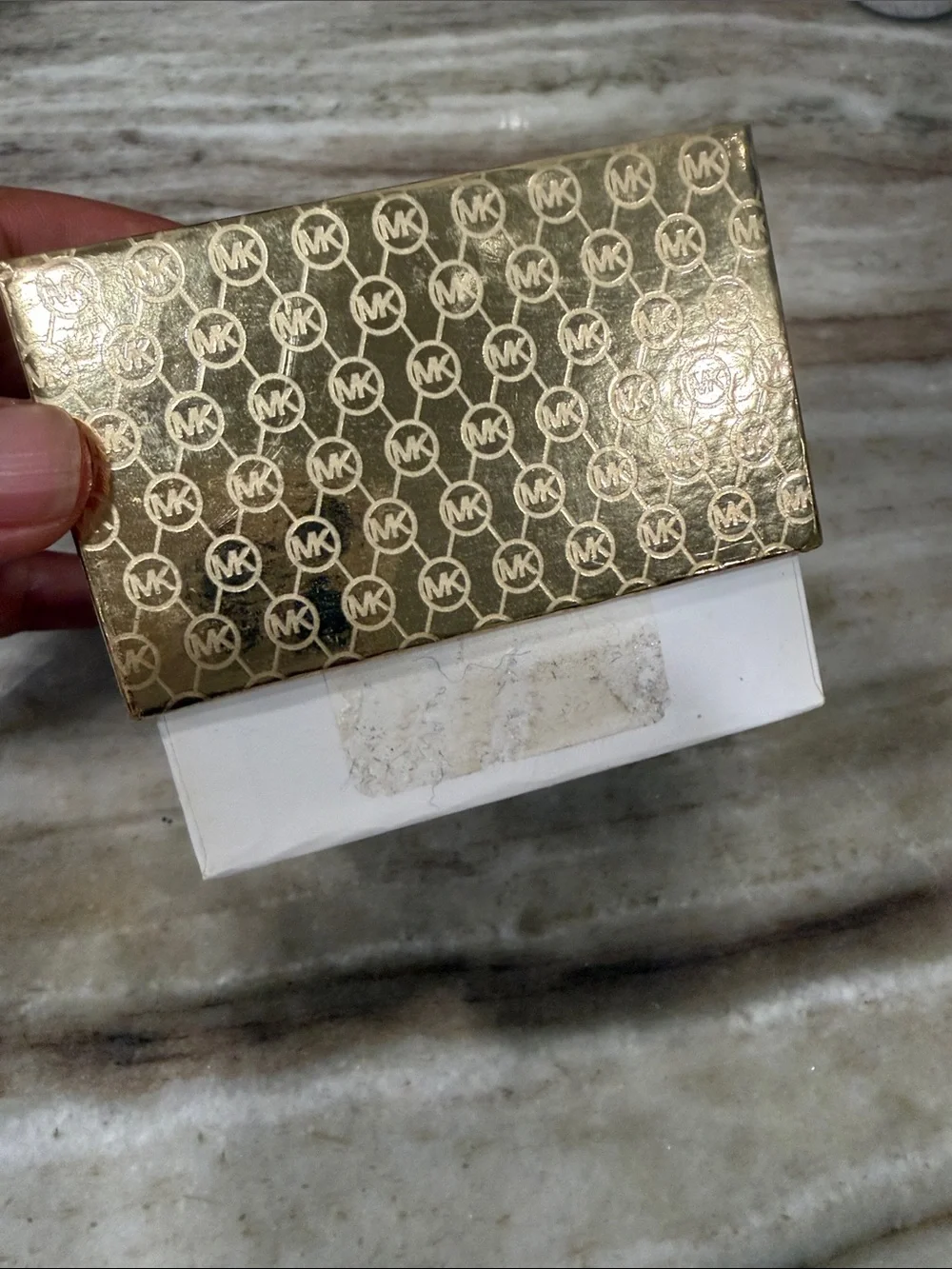 Michael Kors 2 tone Bangle Bracelet